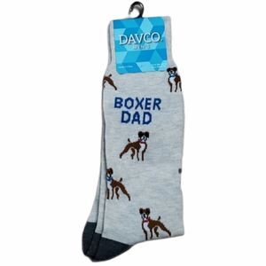 "BOXER DAD" CREW SOCKS 